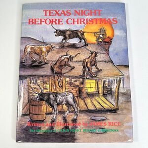 Texas Night Before Christmas Hardcover by James Rice